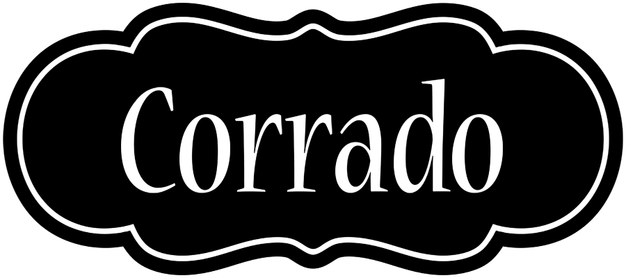 Corrado welcome logo