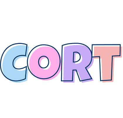 Cort pastel logo