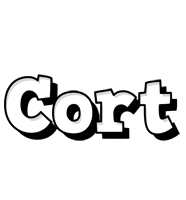 Cort snowing logo