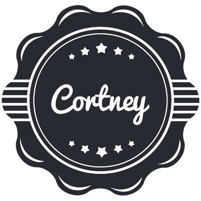 Cortney badge logo