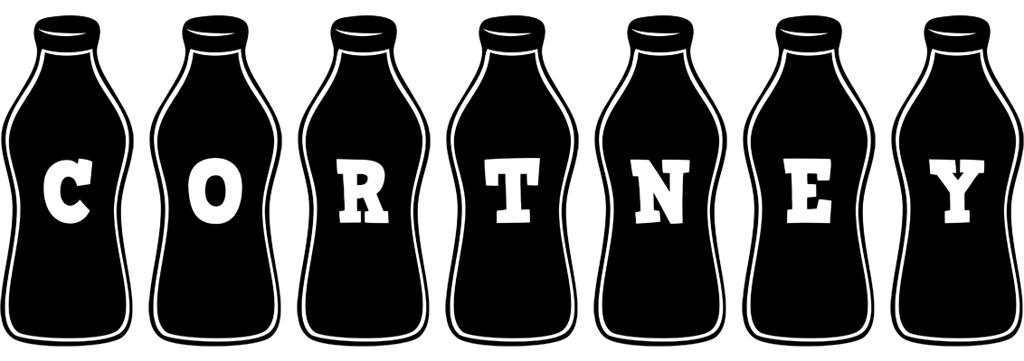 Cortney bottle logo