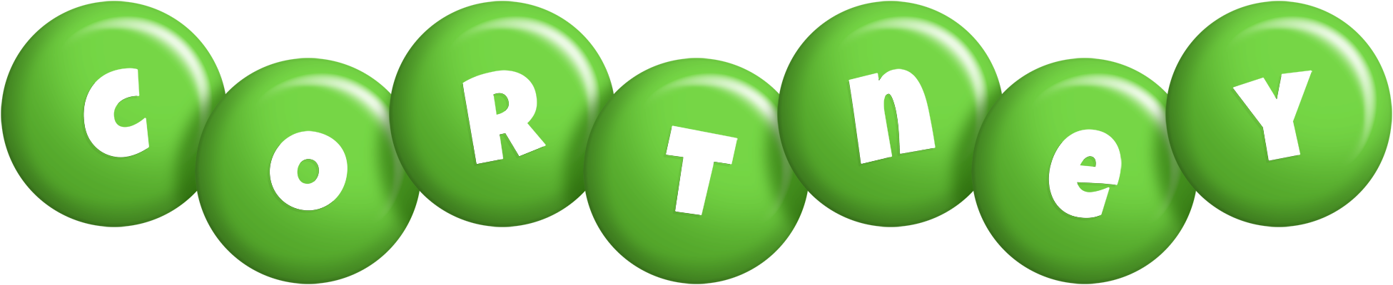 Cortney candy-green logo