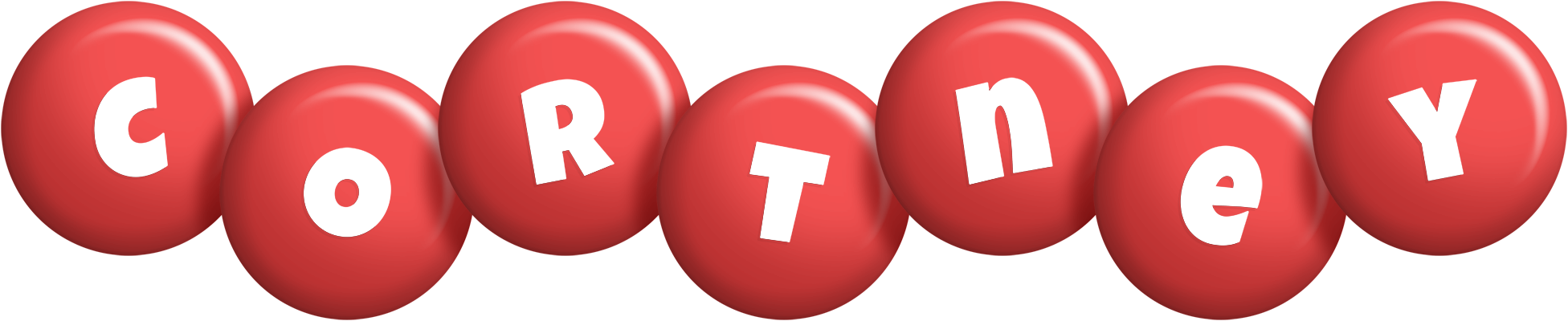 Cortney candy-red logo
