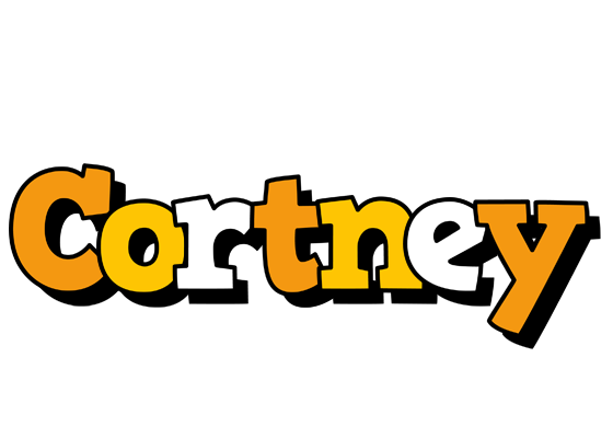 Cortney cartoon logo