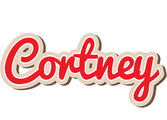 Cortney chocolate logo