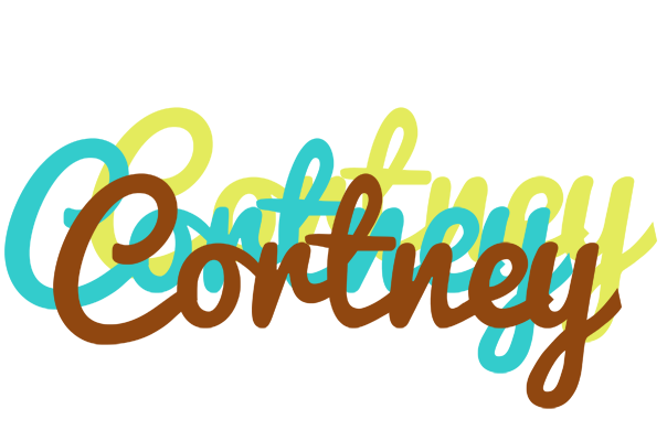 Cortney cupcake logo