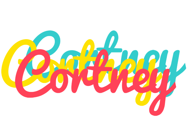 Cortney disco logo