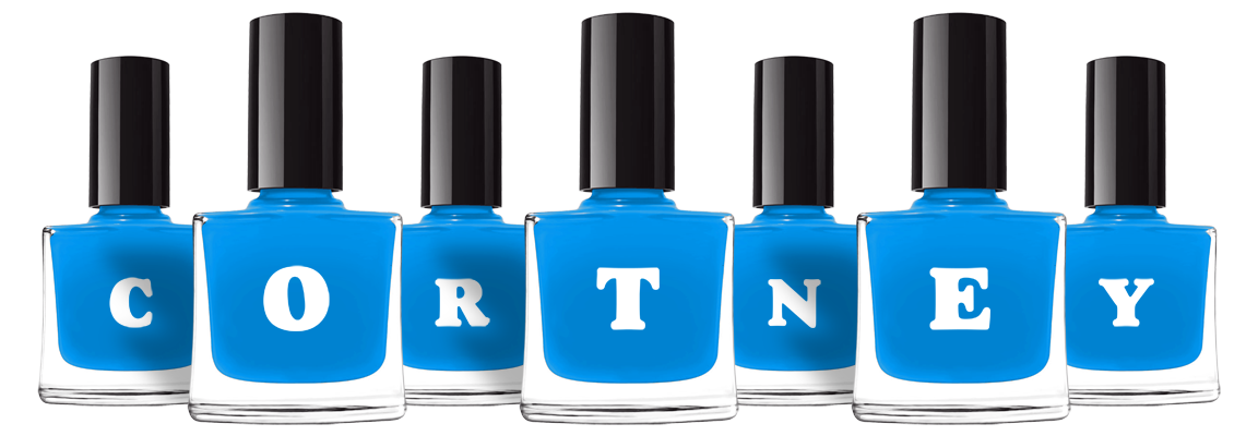Cortney glossy logo