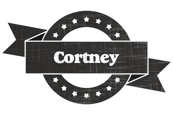 Cortney grunge logo