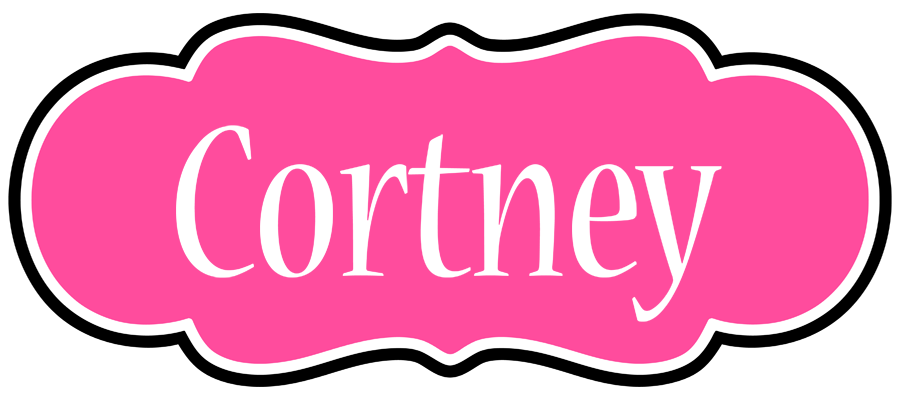 Cortney invitation logo