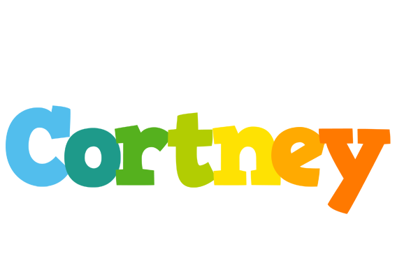 Cortney rainbows logo