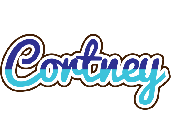 Cortney raining logo