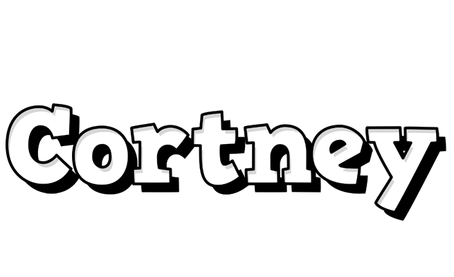 Cortney snowing logo