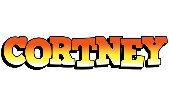 Cortney sunset logo