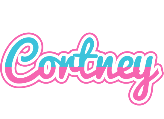Cortney woman logo