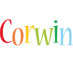 Corwin birthday logo