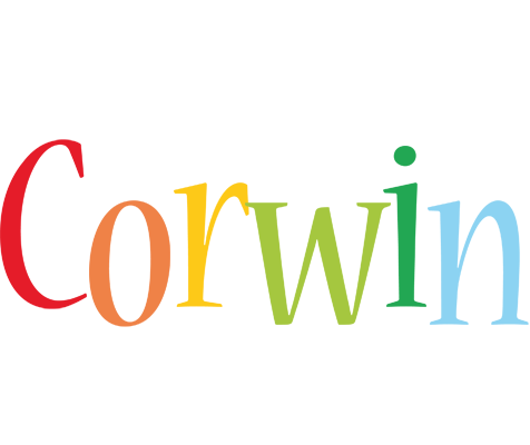 Corwin birthday logo