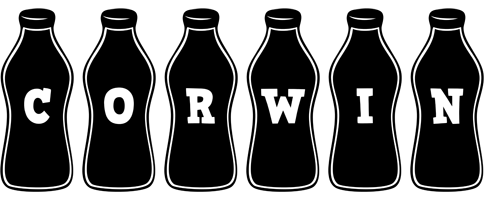 Corwin bottle logo