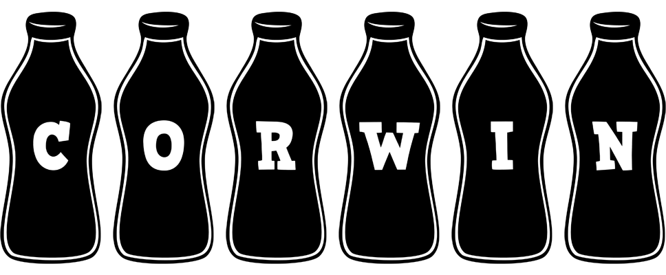 Corwin bottle logo