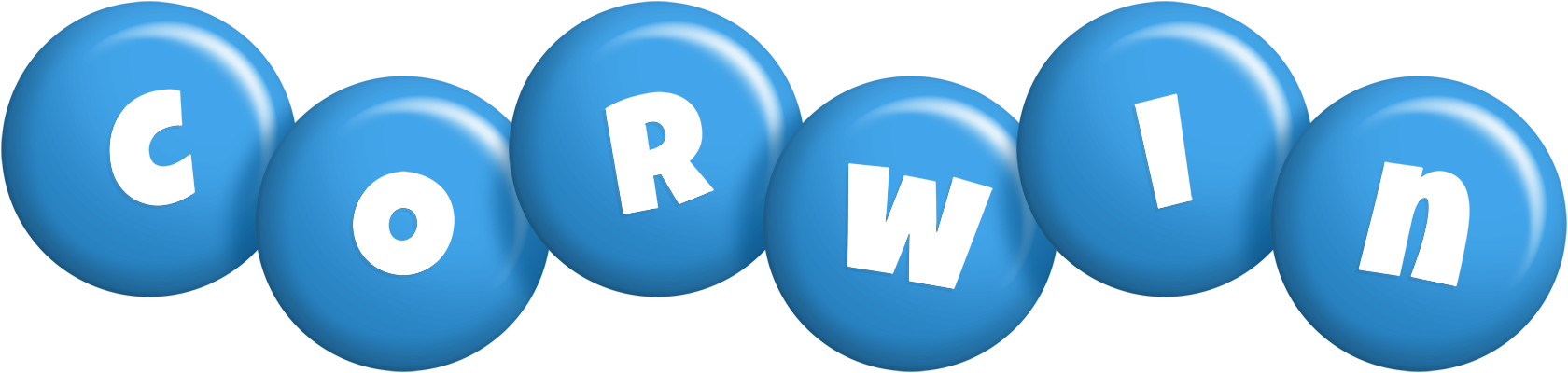 Corwin candy-blue logo