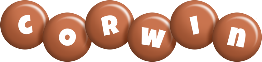 Corwin candy-brown logo