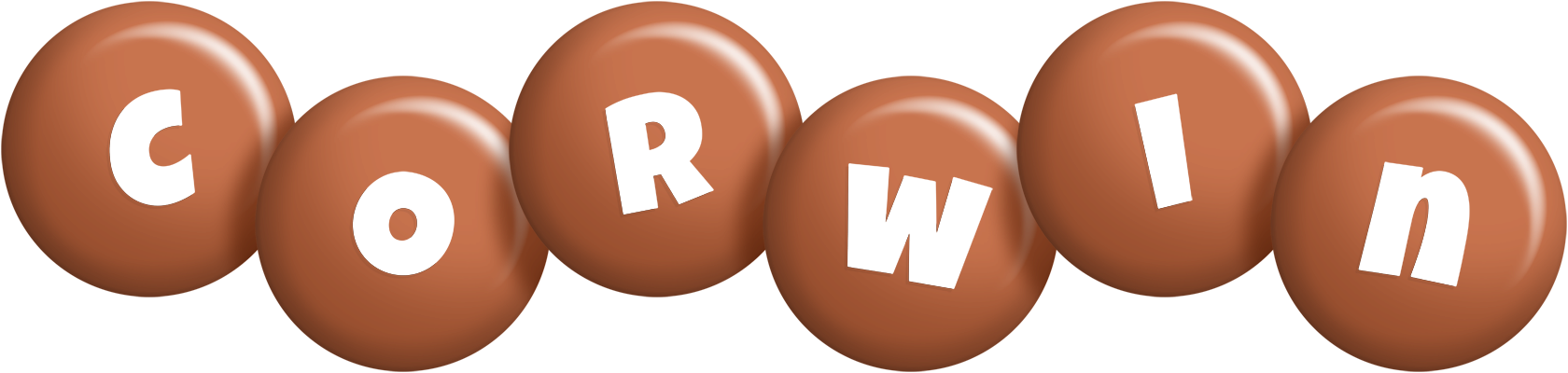 Corwin candy-brown logo
