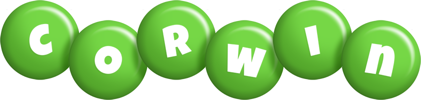 Corwin candy-green logo