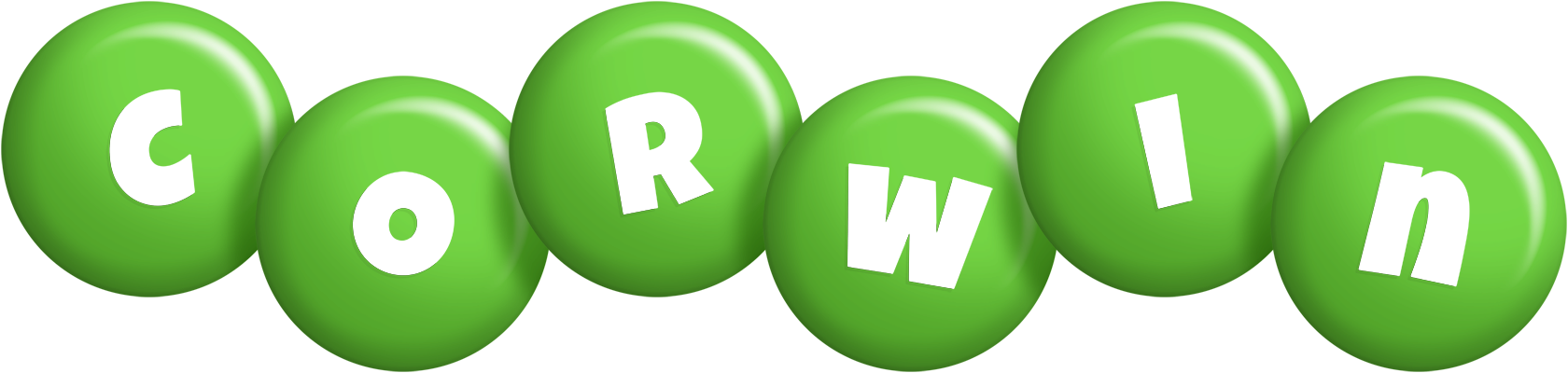 Corwin candy-green logo