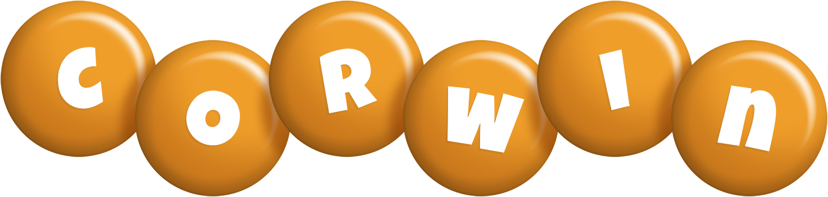 Corwin candy-orange logo