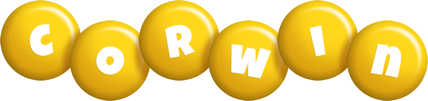 Corwin candy-yellow logo