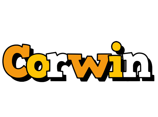 Corwin cartoon logo