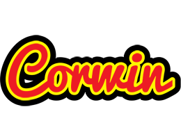 Corwin fireman logo
