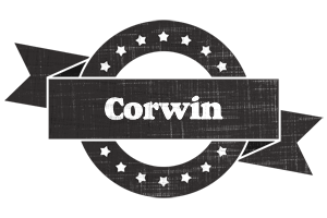 Corwin grunge logo