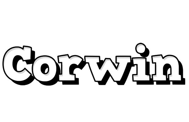 Corwin snowing logo