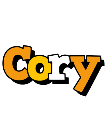 Cory cartoon logo