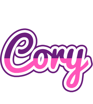 Cory cheerful logo