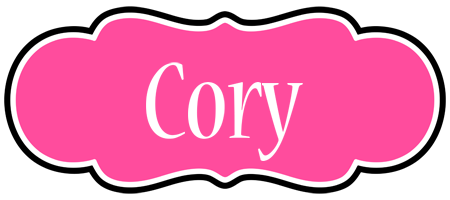 Cory invitation logo