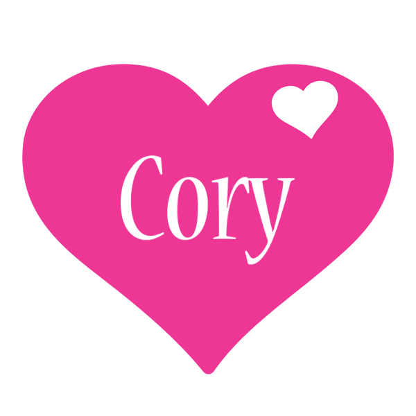 Cory love-heart logo