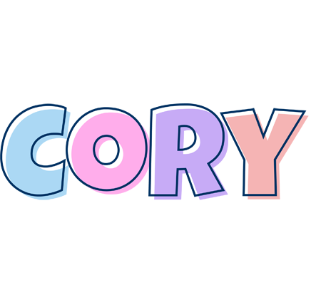 Cory pastel logo