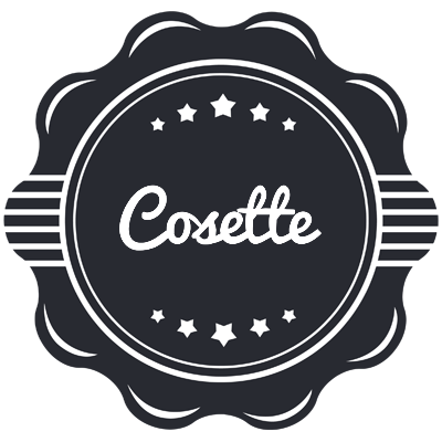 Cosette badge logo
