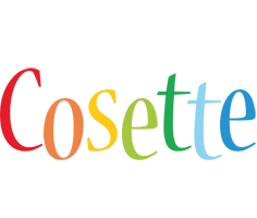 Cosette birthday logo