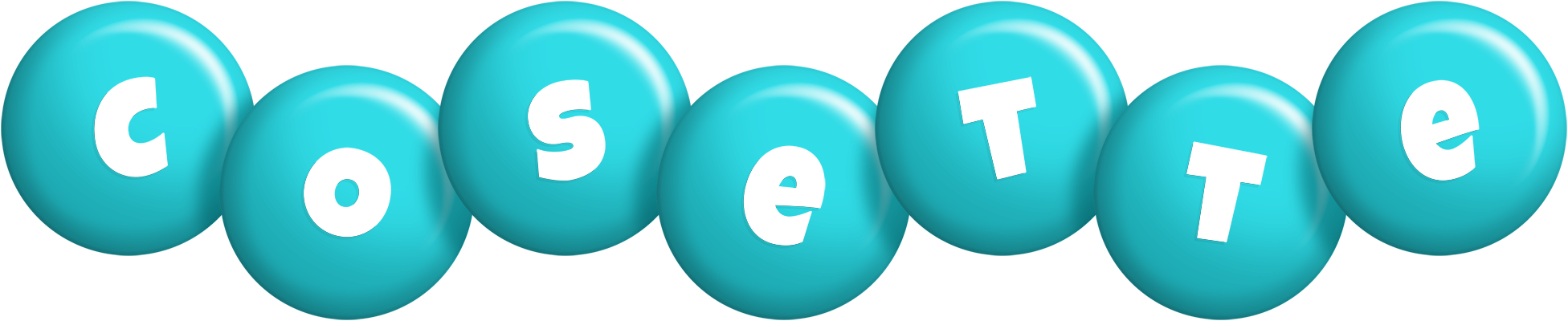 Cosette candy-azur logo