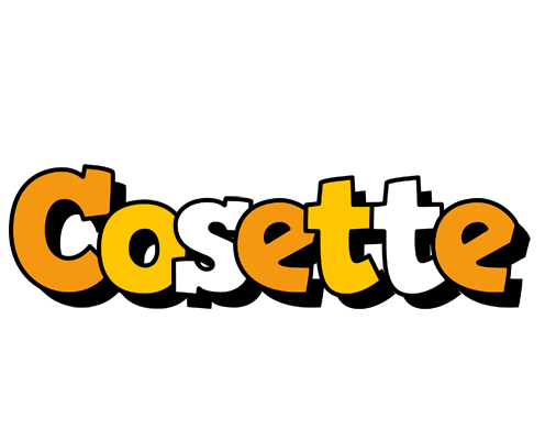 Cosette cartoon logo