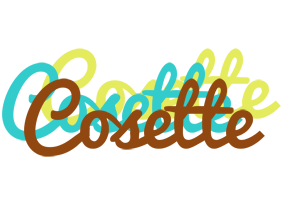 Cosette cupcake logo