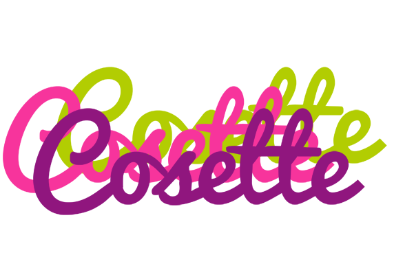 Cosette flowers logo