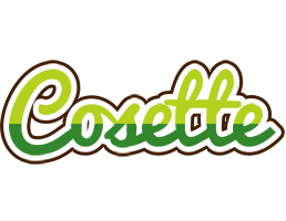 Cosette golfing logo