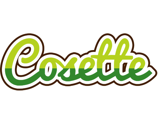Cosette golfing logo