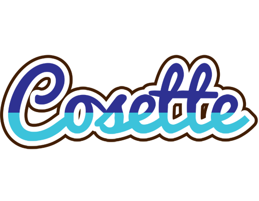Cosette raining logo