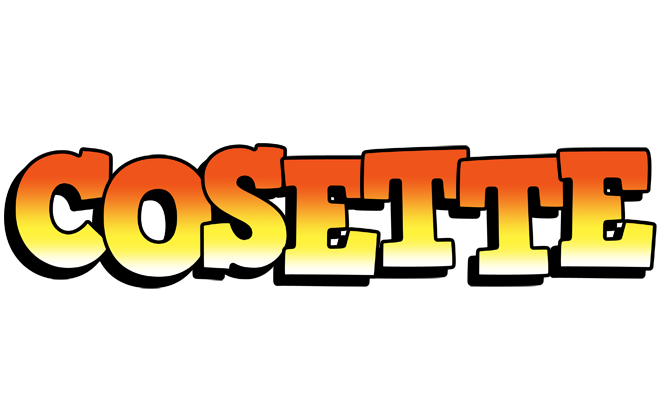 Cosette sunset logo