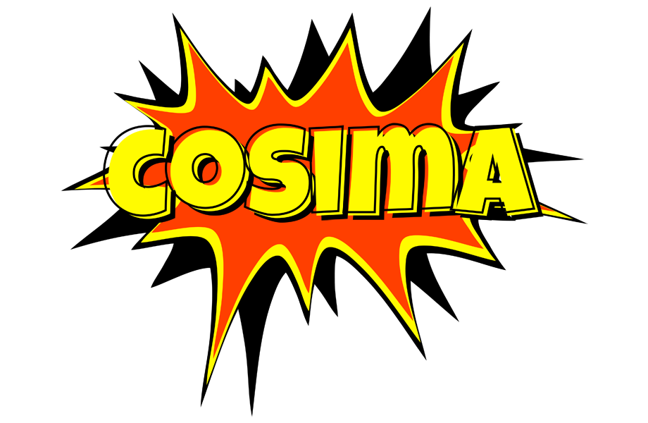 Cosima bazinga logo